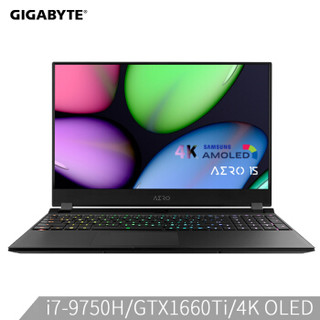 GIGABYTE 技嘉 技嘉 15.6英寸游戏笔记本电脑 黑色