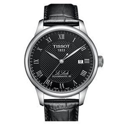 天梭(Tissot)  力洛克系列自动机械钢带手表男 T006.407.11.033.00