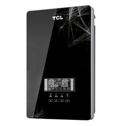 TCL 即热式电热水器 家用淋浴洗澡智能变频恒温快速热免储水电热水器 功率可调节8.5KW TDR-85TM黑色 包安装