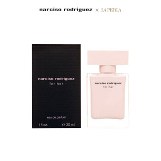 narciso rodriguez 纳西索·罗德里格斯 丝宠“瘾”诱奢魅香水礼盒（ for her EDP 粉瓶 斩男香 30ML+LAPERLA高端丝缎睡裙 ）七夕