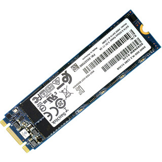 SanDisk 闪迪 X600 固态硬盘 512GB M.2接口(SATA总线） SD9SN8W-512G