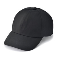 无印良品 MUJI 使用不易沾水带 不易沾水 棒球帽 黑色 55-59cm