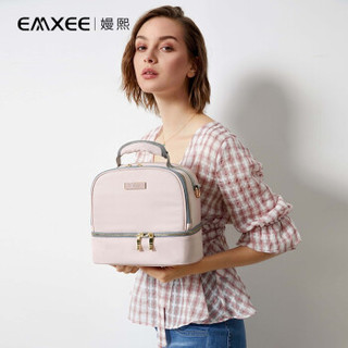 EMXEE 嫚熙 背奶包 樱花粉 MX592190004