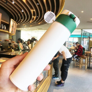 STARBUCKS 星巴克 女神款善魔师联名保温杯400m