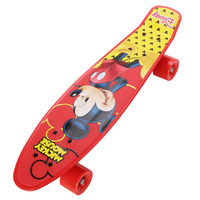 Disney 迪士尼 儿童滑板四轮单翘刷街滑板新手初学代步小鱼板米奇   ACD41232-A