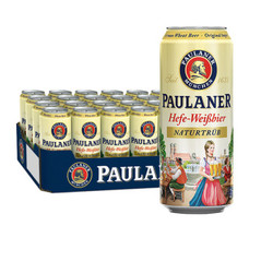 Paulaner 保拉纳 酵母型小麦啤酒 500ml*24听