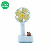 LINE FRIENDS 手持电风扇玩偶 0-19cm 白色