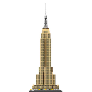 商品lego 乐高 建筑系列architecture帝国大厦16岁 21046
