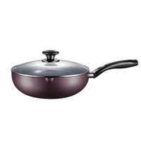 Midea 美的 CJ28WOK301A 麦饭石色不粘锅 紫色 28cm