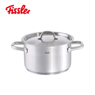 Fissler 菲仕乐 TZ00001024 原装进口压力锅高压锅橙点6升 不锈钢色