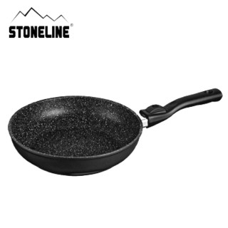 STONELINE 平底锅不粘锅煎锅 24CM 灰色