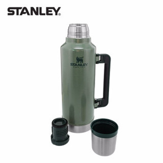 STANLEY 史丹利 10-01289 家用户外旅行热水瓶超大容量开水瓶升级款 绿色1.9L