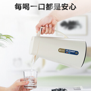 bangda 邦达 DK07-C160 欧式家用大容量玻璃内胆暖壶 白色 1.5L