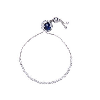PANDORA 潘多拉 女款 限量礼盒套装礼物 蓝色璀璨之星系列耀目心愿 DIY串珠手链项链组套 D590148-45