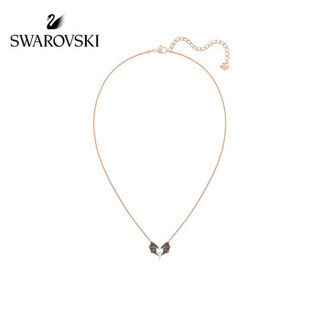 SWAROVSKI 施华洛世奇 PROSPERITY 幸运蝙蝠 精致迷人 女项链饰品 镀玫瑰金色 5491564