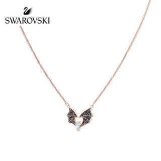 SWAROVSKI 施华洛世奇 PROSPERITY 幸运蝙蝠 精致迷人 女项链饰品 镀玫瑰金色 5491564