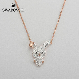 SWAROVSKI 施华洛世奇 LITTLE BUNNY 可爱萌趣兔子项链 女友礼物 镀玫瑰金色 5374443