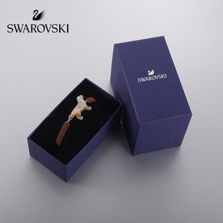 SWAROVSKI 施华洛世奇 新品 PETS RETRIEVER 金毛寻回犬狗狗手链 男友礼物 咖啡色 5431410