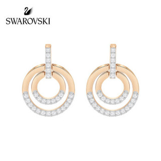 SWAROVSKI 施华洛世奇 5349204 CIRCLE 渐变色耳环女士耳饰 女友礼物