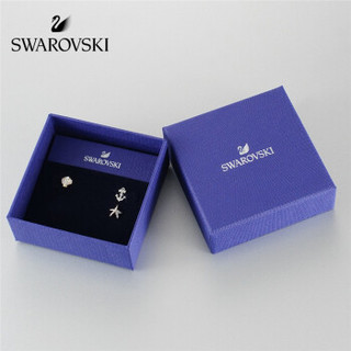 SWAROVSKI 施华洛世奇 5462582 OCEAN海洋生物 灵动百搭 玩味十足 女耳钉耳饰 女友礼物