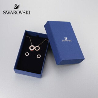 SWAROVSKI 施华洛世奇 5358845 ADMIRATION 套装 爱的宣言 简约别致项链耳环套装