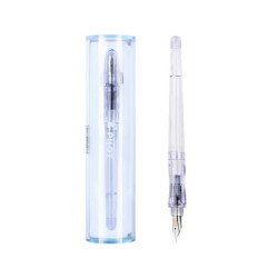 PILOT 百乐 FP-60R 卡利贵妃钢笔 F尖 透明杆 (含墨胆6支) *4件