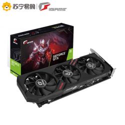 COLORFUL 七彩虹 iGame GTX1660 6G 战斧 台式电脑主机独立显卡