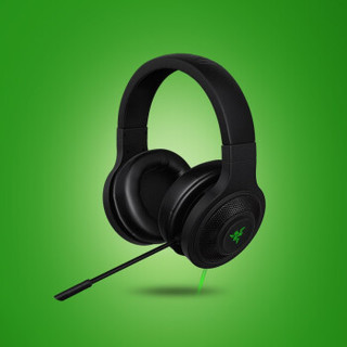 RAZER 雷蛇 电竞耳机 (黑色、有线、3.5毫米音频接口)