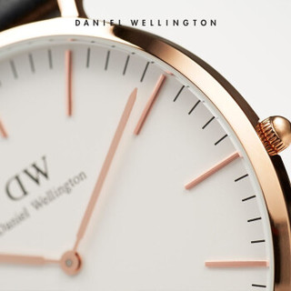 Daniel Wellington DW00100007+DW00100219 情侣手表