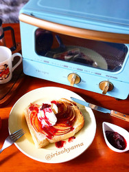 日本IRIS爱丽思烤箱家用多功能迷你电烤箱烘焙蛋糕蒸烤箱小型自动