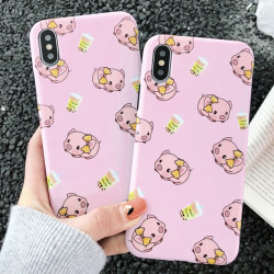 GGUU 卡通萌萌猪苹果x手机壳