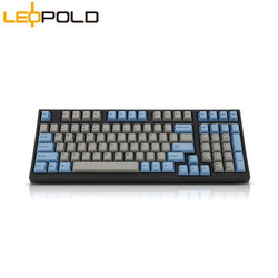 利奥博德 Leopold FC980M PBT键帽  Renegades  灰蓝配色 静音红轴