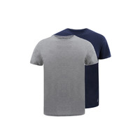 拉夫劳伦RALPH LAUREN 拉尔夫·劳伦 LPCNP2 男士舒适型圆领T恤内衣 (黑色/红色、M/L/XL、混纺)