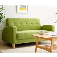 租房党：TIMI 天米 小户型小沙发 绿色 双人沙发