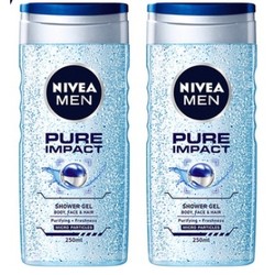 NIVEA 妮维雅 男士专用沐浴露 250ml+250ml