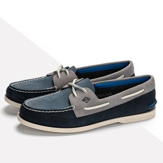 SPERRY STS18677 男士牛皮船鞋