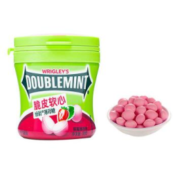 DOUBLEMINT 绿箭 脆皮软心薄荷糖 多口味 80g *2件