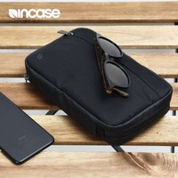 微信端：INCASE 简约商务 丰富分隔 对折开启 拉链手拿包 +凑单品