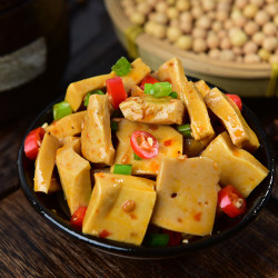 涨停板Q弹手磨玉米豆腐干小包零食散装500g麻辣五香多味休闲小吃