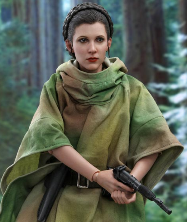 小编精选新品发售hottoys星球大战莱娅公主及wicket16比例珍藏人偶单