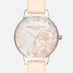 OLIVIA BURTON 抽象花朵 女士时尚腕表