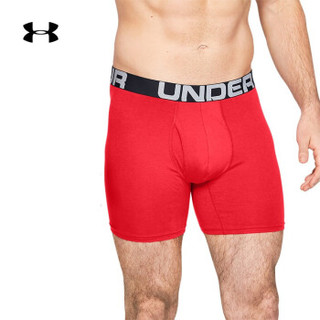 Under Armour 安德玛官方 UA男子 Boxerjock6英寸内裤—3条装-1327426 多色600 XXL