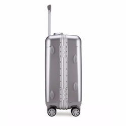 Diplomat 外交官 行李箱加宽铝向轮密码箱时尚镜面TC-909 银色 28英寸 | 托运箱