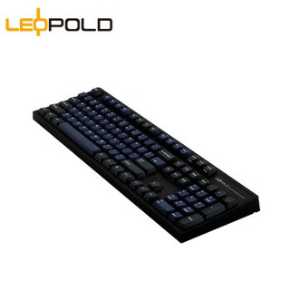 Leopold 利奥博德 FC900R 机械键盘 深海配色 红轴 (无光、有线)