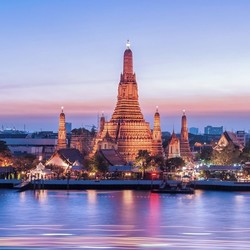 天津-泰国曼谷往返含税机票
