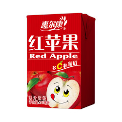 惠尔康 果汁 果味饮料 红苹果 清爽饮品 整箱 248ml*10盒