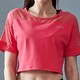 ACCA   AW117004 女子瑜伽服运动短T恤
