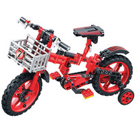 移动专享：WEINER 卫乐 红色自行车积木玩具