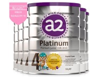 A2  Platinum酪蛋白 白金版 婴幼儿奶粉 4段  900g  6罐