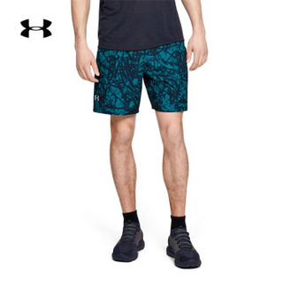 Under Armour 安德玛官方 UA男子Launch SW 7英寸运动印花短裤-1326573 蓝色073 L